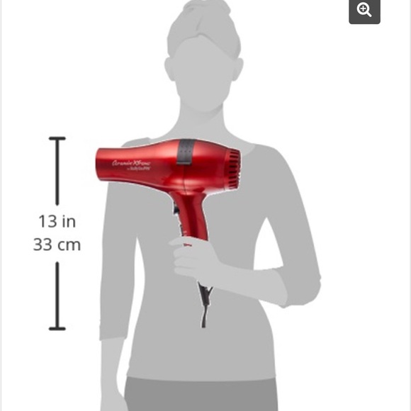 BaBylissPRO Professional Ceramic Hair dryer RED - Picture 5 of 5